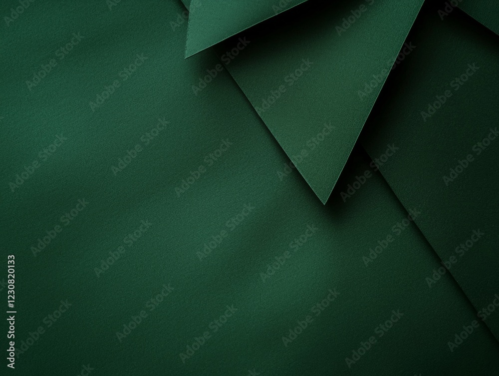 Poster abstract background showcasing intersecting green shapes, creating a dynamic and visually appealing 