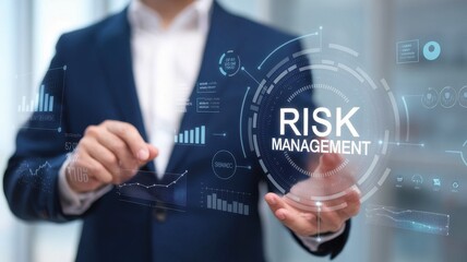 Obraz premium Risk Management: A Strategic Approach to Mitigating Uncertainty and Maximizing Opportunities