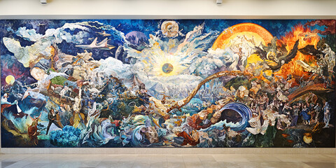 Obraz premium graffiti on wall