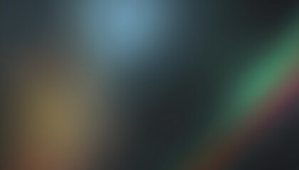 Black backdrop with color spots, gradient, chromatic aberration, foil.Abstract Background for design holiday, birthday, advertising banner, poster, flyer with copy space, postcards, invitations