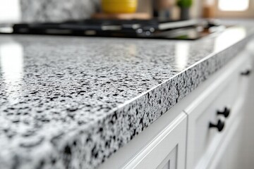 Close-Up of a Modern Kitchen Countertop
