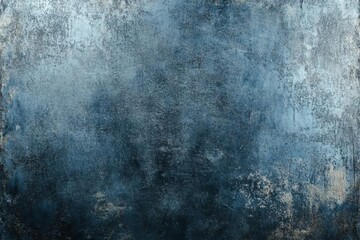 Fototapeta premium Dark Blue Grunge Texture Background - Abstract Design Element