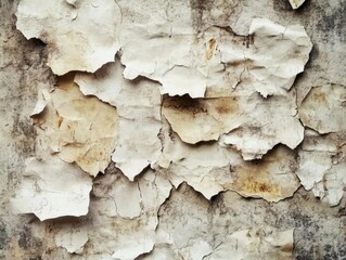 Obraz premium Peeling Paint Texture: Abstract Grunge Background