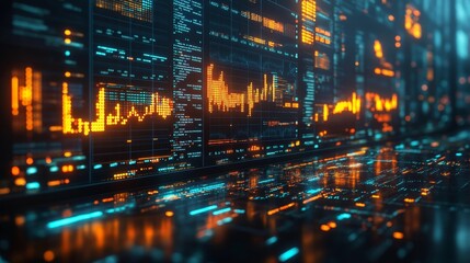 Futuristic data analysis with graphical information. Generative AI