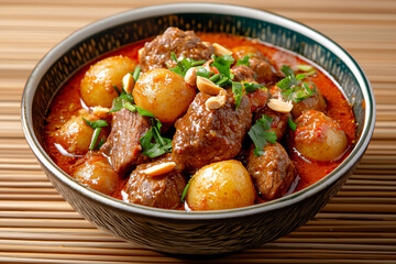 Fototapeta premium aromatic thai massaman curry