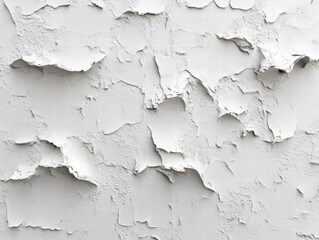 Obraz premium Abstract White Peeling Wall Texture