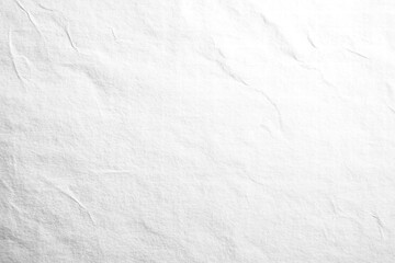 Obraz premium White Wrinkled Paper Texture Background