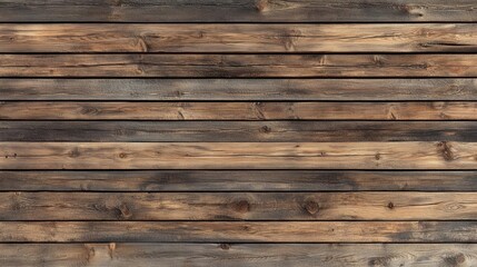 Fototapeta premium Rustic Wooden Plank Wall Background Texture
