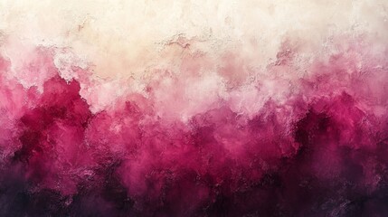 Fototapeta premium Soft Gradient Abstract Texture in Pink and Burgundy. Generative AI