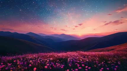 panoramic mountain view