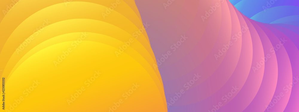 Canvas Prints orange vibrant gradient background for creative banner and modern poster with smooth texture