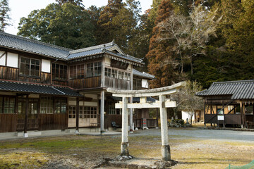 兵庫県・三日月町、旧藩校広業館