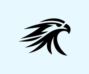 Eagle head logo design vector template. Creative Eagle head logo design.