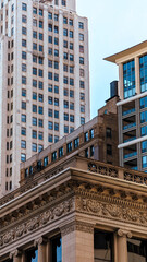 Architectural Contrast in the City