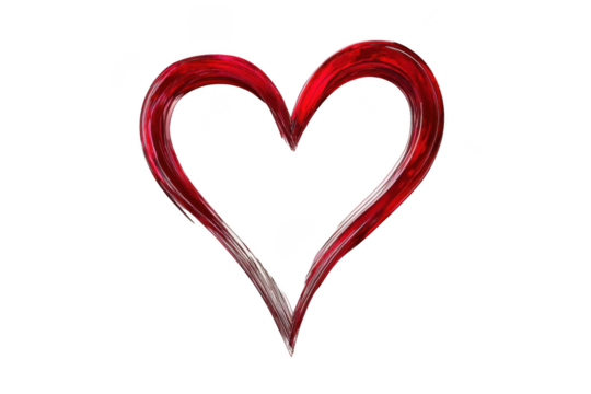 Red Heart Beats Passionately on Black Background, Symbolizing Romance and Affection.
