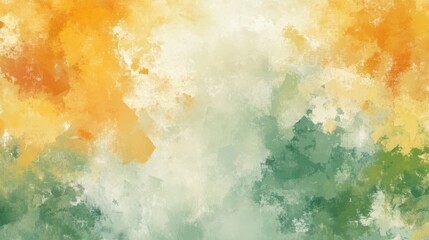 Obraz premium Abstract Green Gold Hues Painted Texture Background