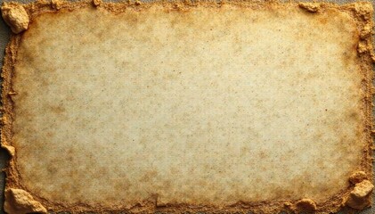 Worn and faded cotton fabric with dirt stains, burlap, stained