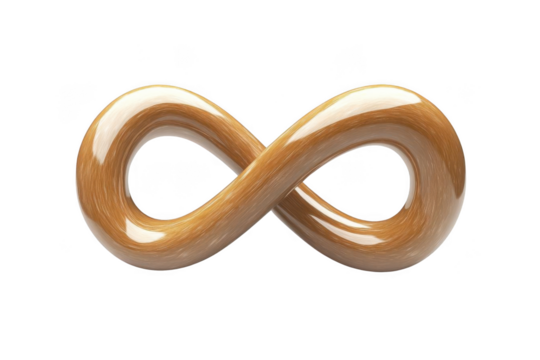 Infinity Symbol Represents Eternity and Limitless Potential, Timeless Concept.
