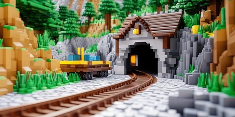 Obraz premium diamond mine