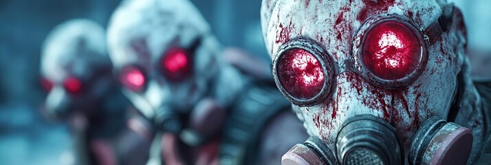 pandemic outbreak of biological danger - viral epidemic and medical crisis concept