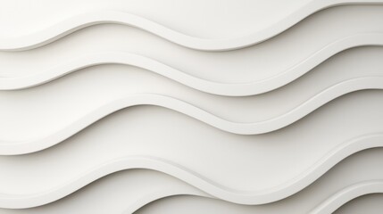 Obraz premium Modern Abstract Wave Pattern Design in Soft Neutral Tones