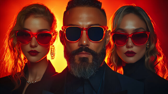  diverse professionals discussing project ideas in an online meeting - Powered by Adobe