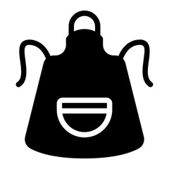 apron glyph icon
