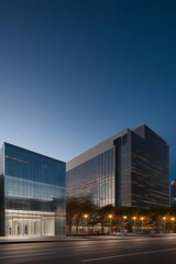 Obraz premium Modern building Background 
