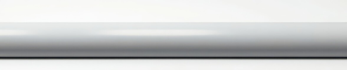 Clean white background, section of gray PVC pipe , pvc pipe, supply, repair
