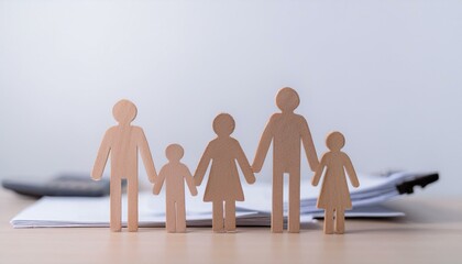 복지 서비스를 제공하는 문서와 서류들