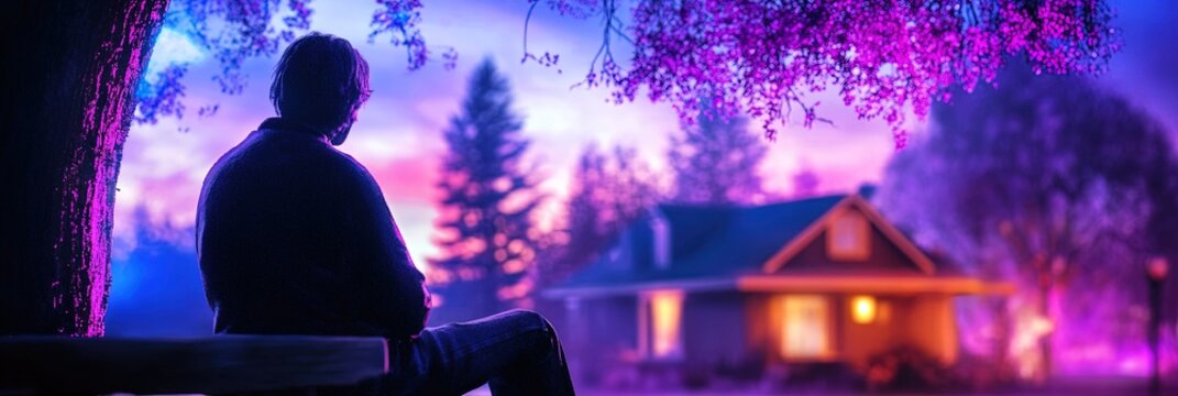 homesick concept