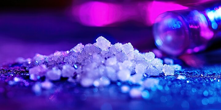 crack cocaine - crystalized drugs for snorting