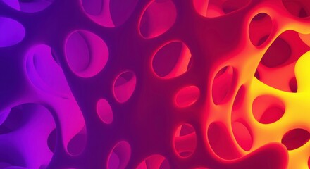 Naklejka premium Abstract hole surface background: A vibrant and dynamic image featuring an abstract surface with a series of holes.