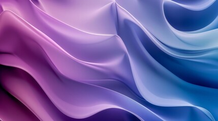 Abstract Purple Blue Swirls Background