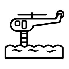 rescue Line Icon