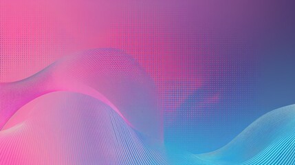 Abstract Pink and Blue Gradient Background