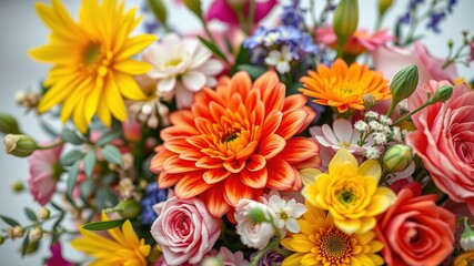 Stunning Floral Wedding Decor - AI Photo