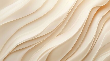 Cream-Colored Fabric Drape Texture