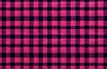 Soft Woven Checkered Fabric Texture 6K

