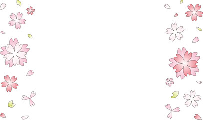 桜のイラスト素材