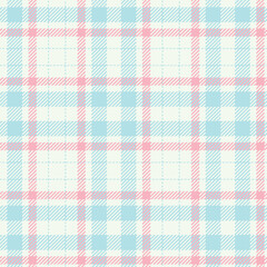 Cozy powder blue tartan fabric texture