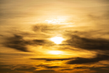 Un gran atardecer