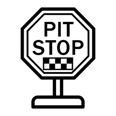 pit Line Icon