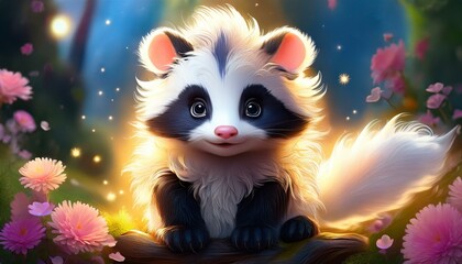 Niedliches Stinktier