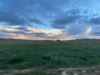 Mongolia landscape