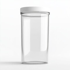 Blank storage jar mockup
