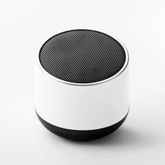 Compact mini speaker mockup