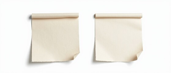 Colorful Recycled Paper Stickers, Close-up, High-Resolution