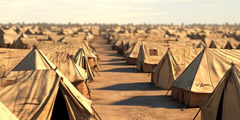 refugee camp