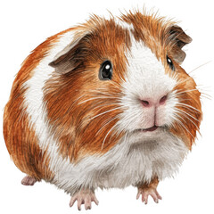 Guinea Pig Clipart Vector Illustration